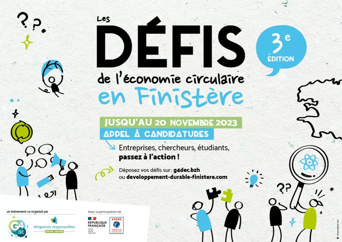 [Appel à candidatures] - Les défis de l’économie circulaire en Finistère #3
