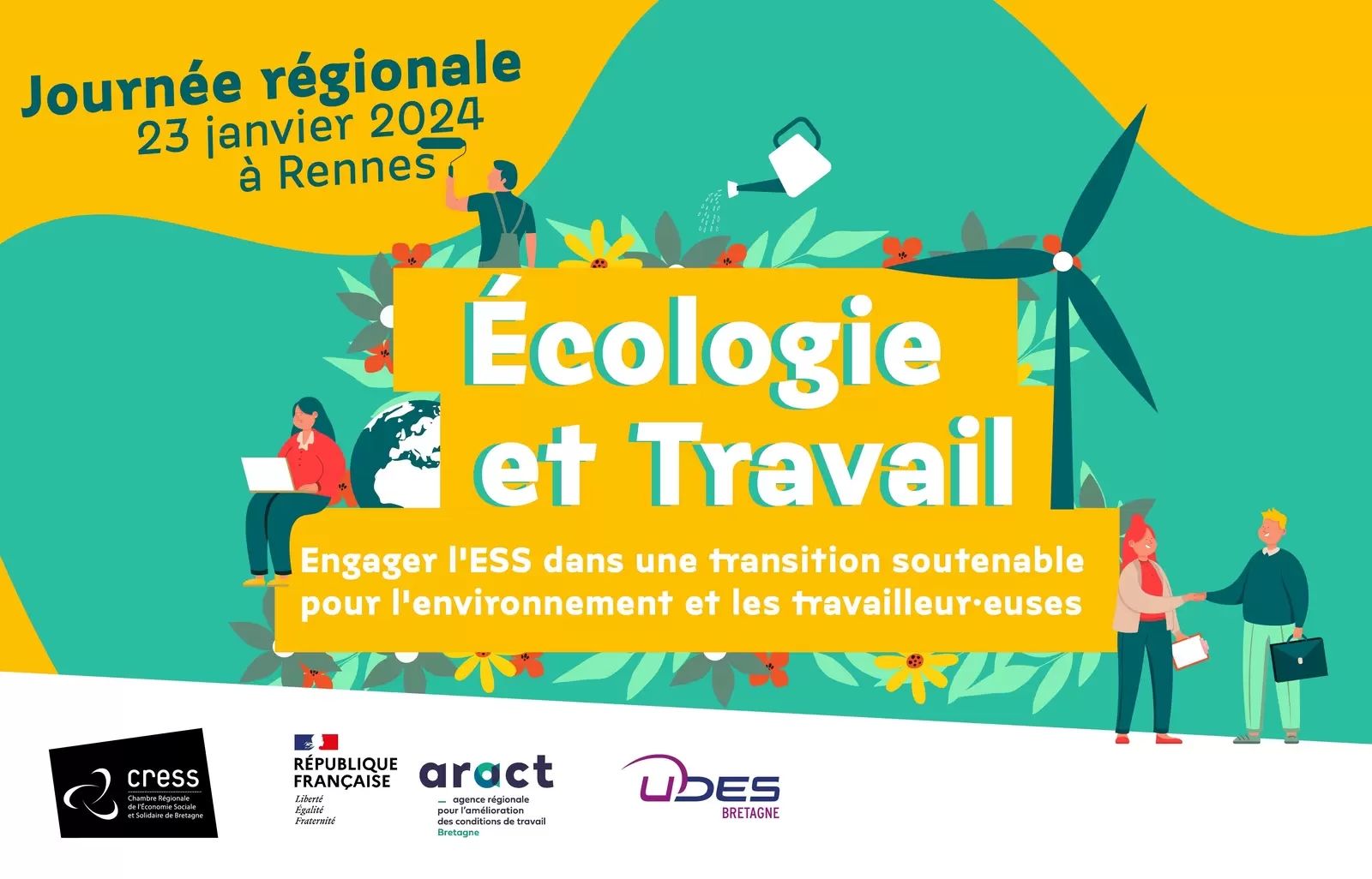 Journée Régionale « Ecologie et travail dans l'ESS » en Bretagne